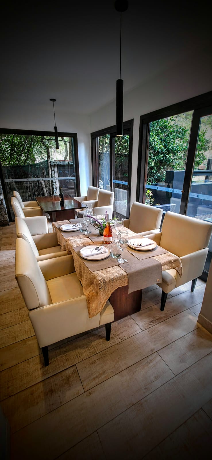 Comedor del refugio
